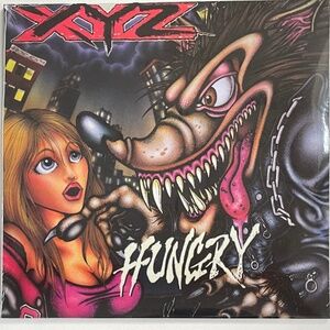 XYZ - Hungry Red Vinyl LP EURO Reissue New 1980’s Metal